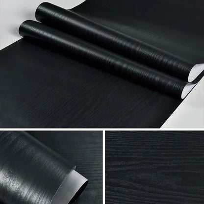Self-Adhesive Waterproof Wood Effect Wallpaper Roll – PVC Vinyl