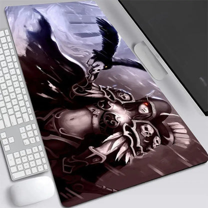 World of Warcraft Sylvanas Large Gaming Mouse Pad — Desk Mat, Multiple Sizes