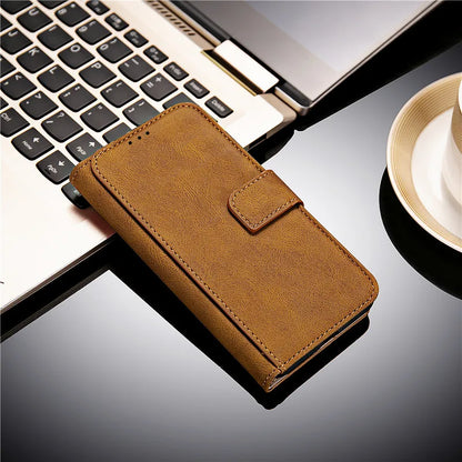 Blackview BV9200 wallet case with stand, R.E.D. Shopping, black leather phone holster cover with card slots and stand feature.