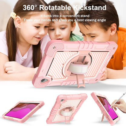 360 Rotating Kids Case for Lenovo Tab M10 HD Gen2 TB-X306 – Shockproof, Kickstand, Shoulder Strap