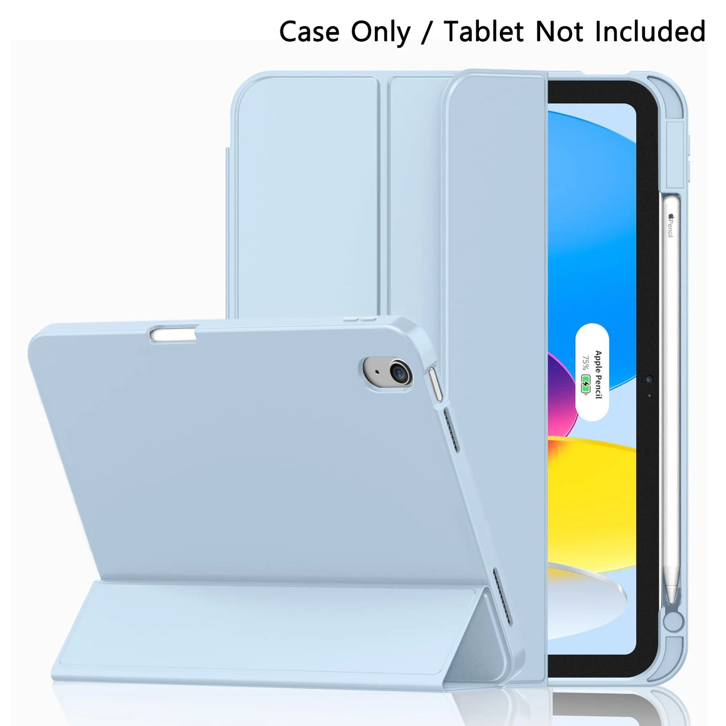 Magnetic Flip Smart Stand iPad Case with Pencil Holder – 11" 2025 / 10.9" 2022