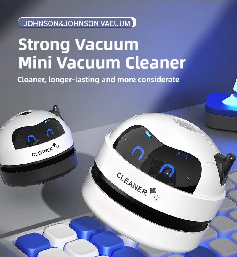 R.E.D. Shopping USB electric desktop vacuum cleaner for keyboards and car dust cleaning, rechargeable and compact design.