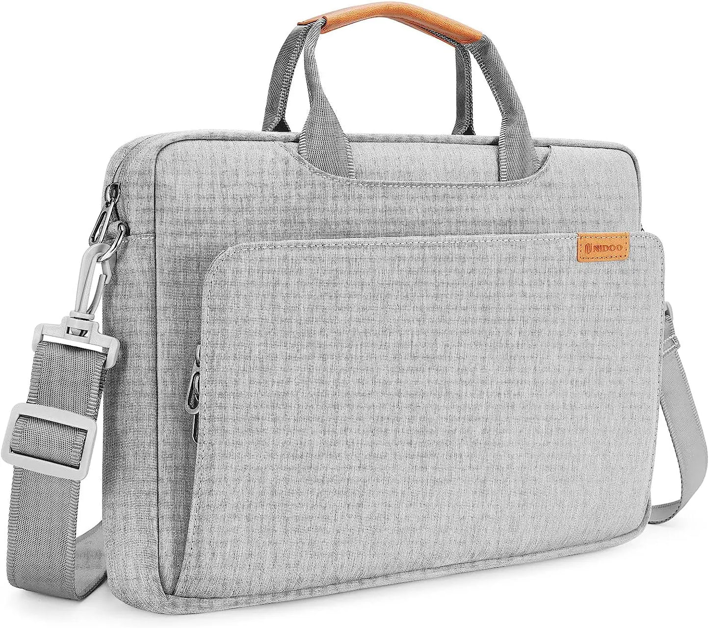NIDOO Laptop Bag Sleeve – MacBook Air/Pro 13 M1, iPad Pro 12.9, Waterproof Shoulder Briefcase