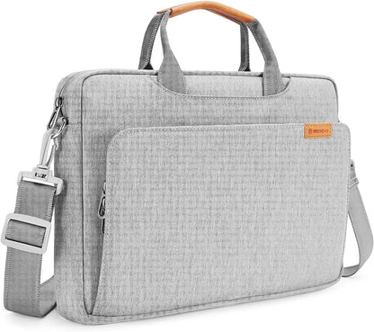 NIDOO Laptop Bag Sleeve – MacBook Air/Pro 13 M1, iPad Pro 12.9, Waterproof Shoulder Briefcase
