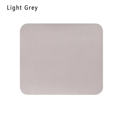 Creative Anti-Slip Leather Mouse Pad – Smooth Fabric, Desk Mat for Laptop, PC & MacBook