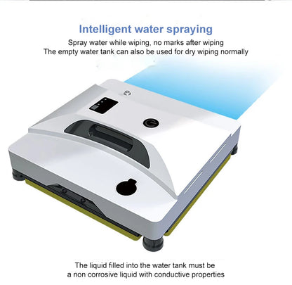 2024 Intelligent Window Cleaning Robot – Auto Water Spray, Remote Control