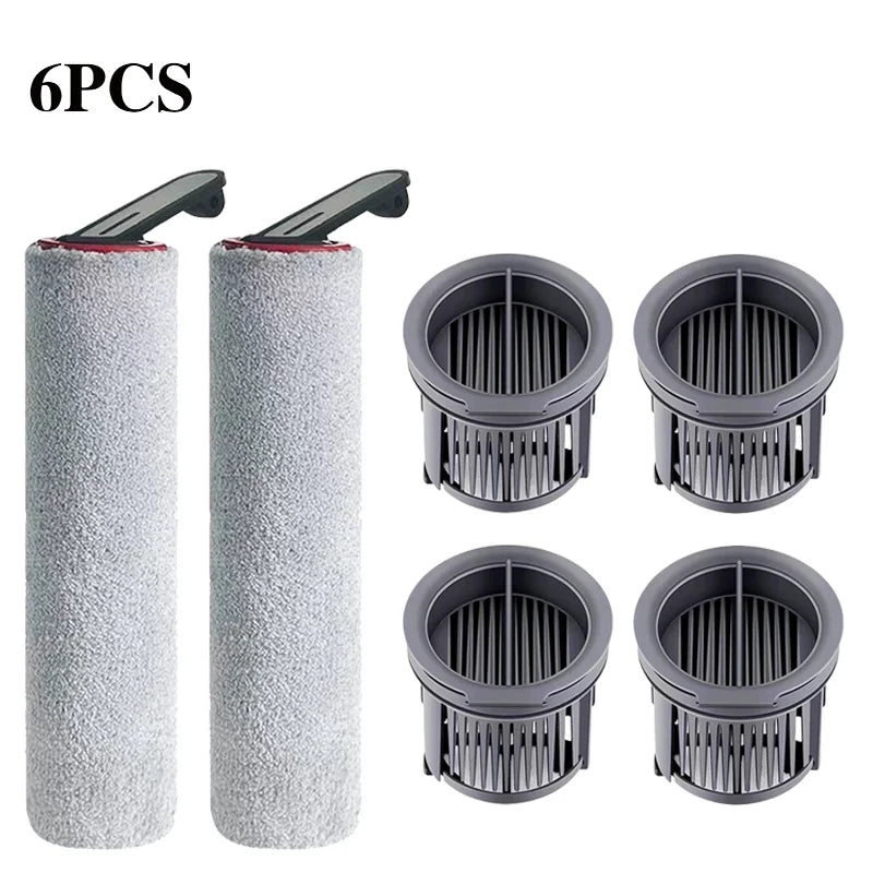 Dreame H14 / H20 Pro Plus / H20 Ultra / H30 Ultra Wet & Dry Vacuum Roller Brush & HEPA Filter Accessories
