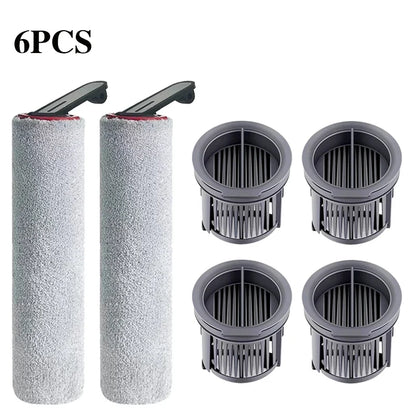 Dreame H14 / H20 Pro Plus / H20 Ultra / H30 Ultra Wet & Dry Vacuum Roller Brush & HEPA Filter Accessories