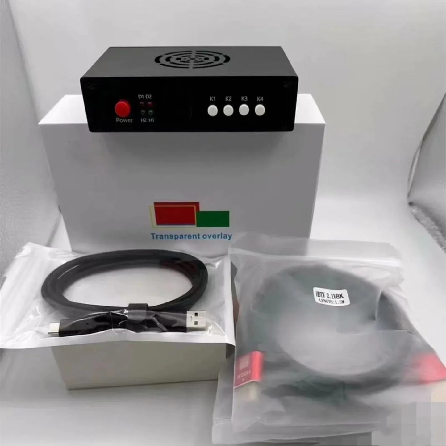 DMA 6th Gen Video Overlay Box | 2K 144Hz / 1K 240Hz | HDMI Display Fusion Unit | PC Component