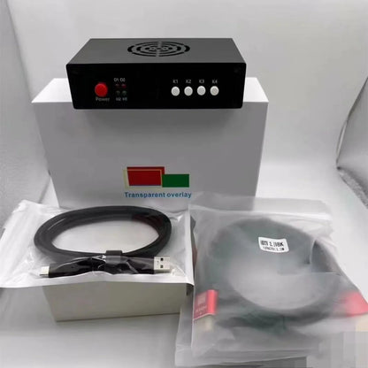 DMA 6th Gen Video Overlay Box | 2K 144Hz / 1K 240Hz | HDMI Display Fusion Unit | PC Component