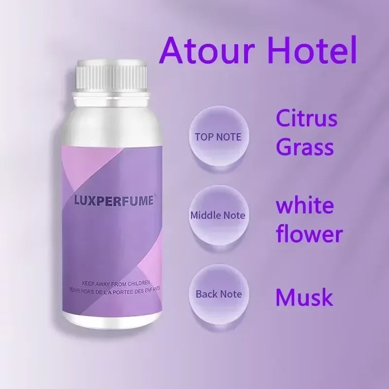 Hotel Room Fragrance Oil Refill – 100ml & 500ml Scenting Device Essential Oil for Home & Car