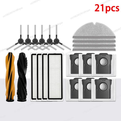 Dreame D20 Pro / D20 Plus Robot Vacuum Spare Parts – Brush, Filter & Mop Replacement
