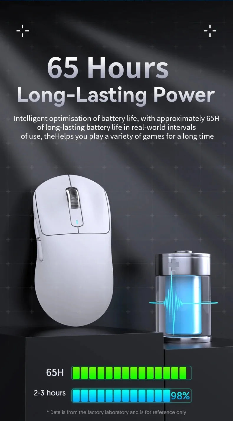 ATTACK SHARK X3 / X3 Pro Wireless Gaming Mouse – 26K DPI, 8K Hz, Tri-Mode, Ultra-Light