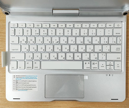 Bluetooth Magic Keyboard Case for iPad Pro 11 / Air – Backlit, Multi-Language, Trackpad