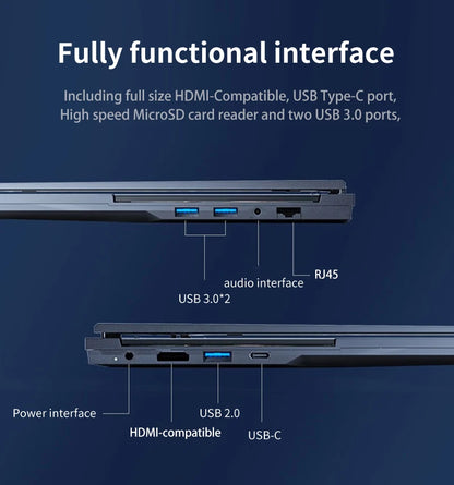 BYONE Dual Screen Gaming Laptop — Intel 10th Gen, Up to 64GB DDR4, Up to 4TB SSD, Windows 11, Touch Display