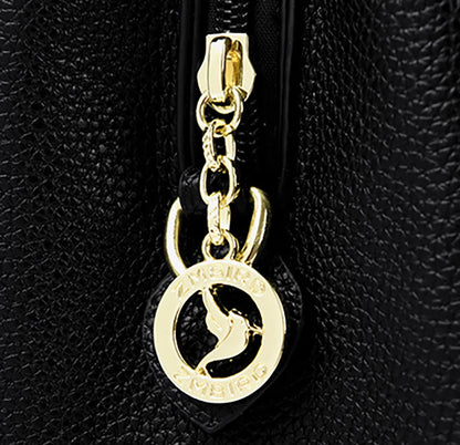Soft PU Leather Tote Bag - Large Capacity Women's Shoulder Handbag