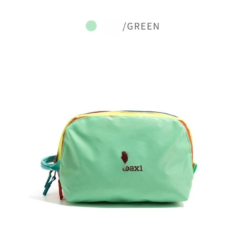 Multi-Pocket Nylon Crossbody Bag - Outdoor Urban Camel Style Shoulder Bag