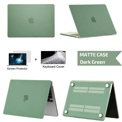 MacBook Laptop Case 2025 M4 – Air 13/15, Pro 13/14, M1-M5
