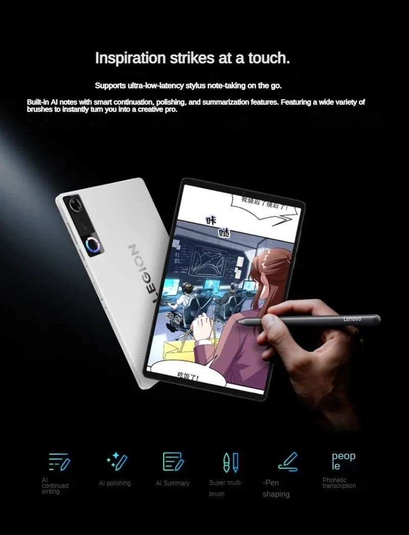 Lenovo Legion Y700 5th Gen | Snapdragon 8 Elite | 8.8" | 9000mAh | 50MP | Gaming Tablet 2025