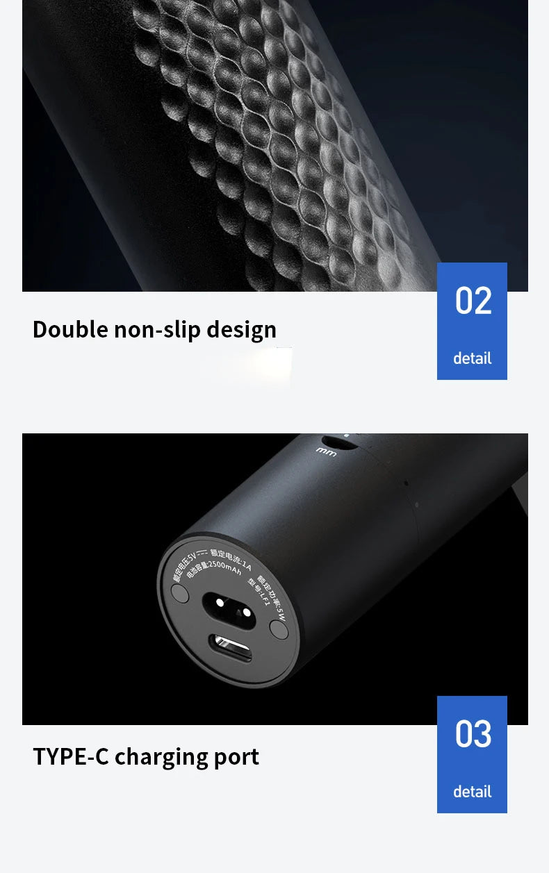 Xiaomi Mijia Wireless Hair Clipper – Titanium Alloy Blade, Men & Kids