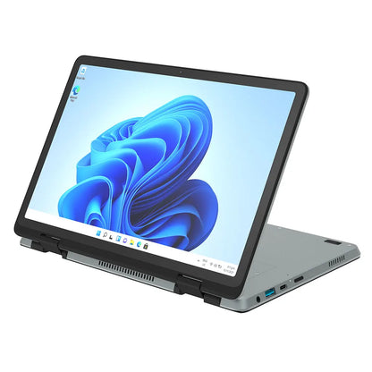 CRELANDER Mini Yoga Laptop 10.95" — 16GB DDR4, M.2 SSD, 360° Flip, Touch Screen, Windows 11