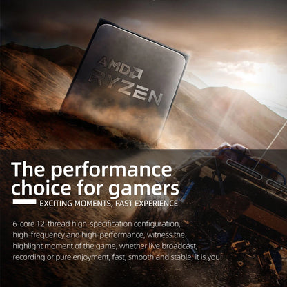 AMD Ryzen 5 5600X Desktop Processor – 6-Core, 4.6GHz, AM4, 65W, DDR4