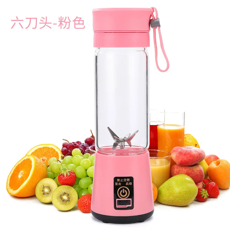 Mini Portable Electric Juicer Blender – USB, Multi-Style