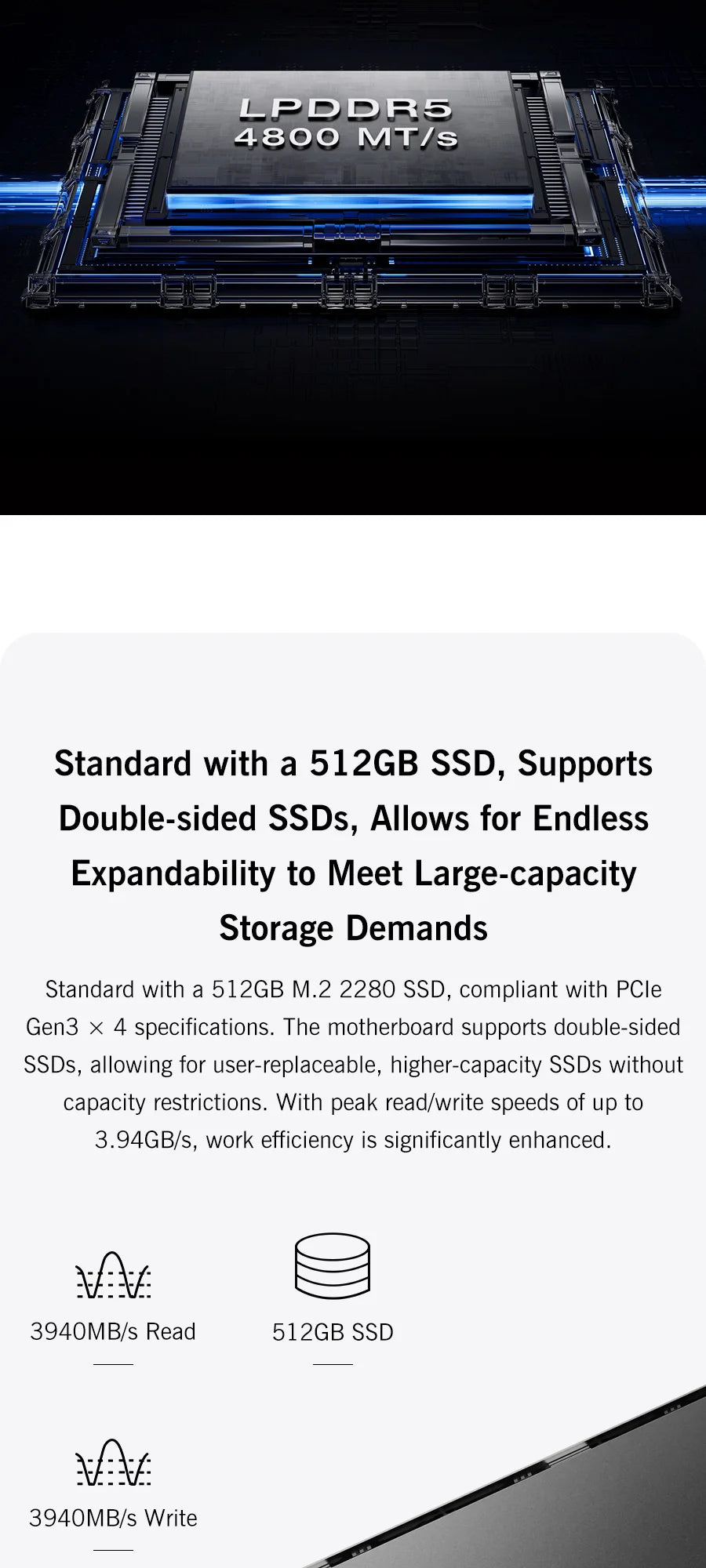 GPD MicroPC 2 – 7" Mini Laptop, Intel i3-N300, 16GB DDR5, 512GB SSD, Touch Screen, Windows 11