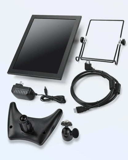 EYOYO 12" 2K QHD Monitor | 2560x1440 IPS | HDR400 | HDMI VGA | Built-in Speaker | Laptop PS4 Xbox
