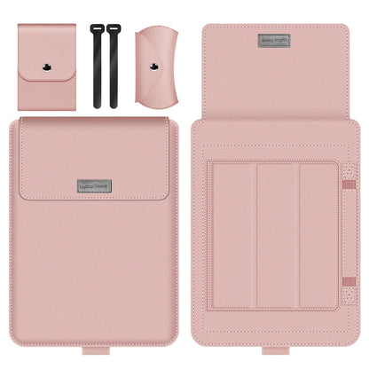 Laptop Sleeve Bag for MacBook Air 13 M4/M3/M2/M1, Pro 13/14/16, Huawei, ASUS, Dell – 11–16", PU Leather