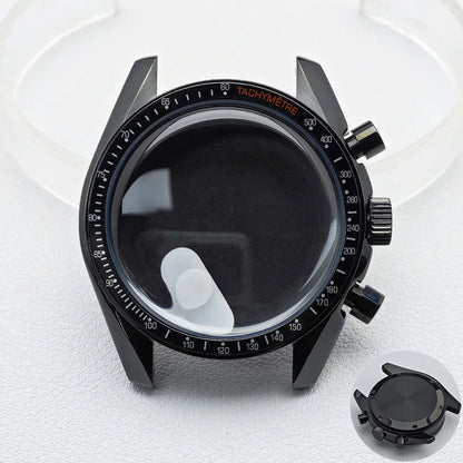39.7mm Men's Watch Case for VK63 Movement – Metal Case with 20mm Strap Fit & Watch Box