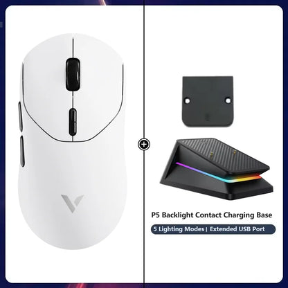 Rapoo Wireless Gaming Mouse – 8KHz Polling, 26000 DPI, 8 Buttons, Rechargeable, for Small/Medium Hands