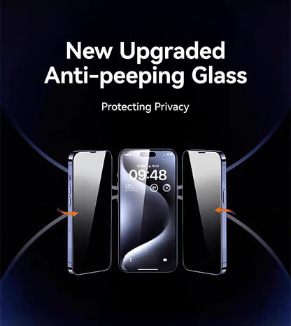 Joyroom Anti-Spy Privacy Screen Protector for iPhone 17 Pro Max / 17 Pro / 17 Air | Tempered Glass Film