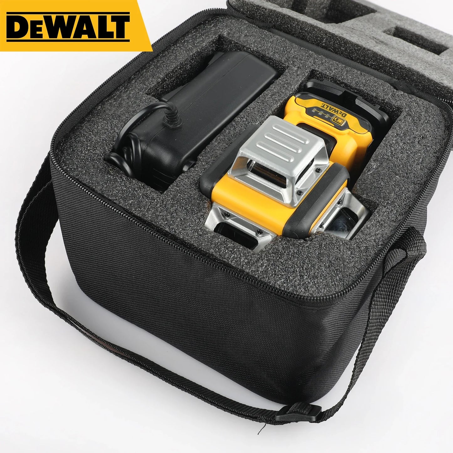 DW089LG 12-Line Green Laser Level – 3x360° Horizontal & Vertical Outdoor