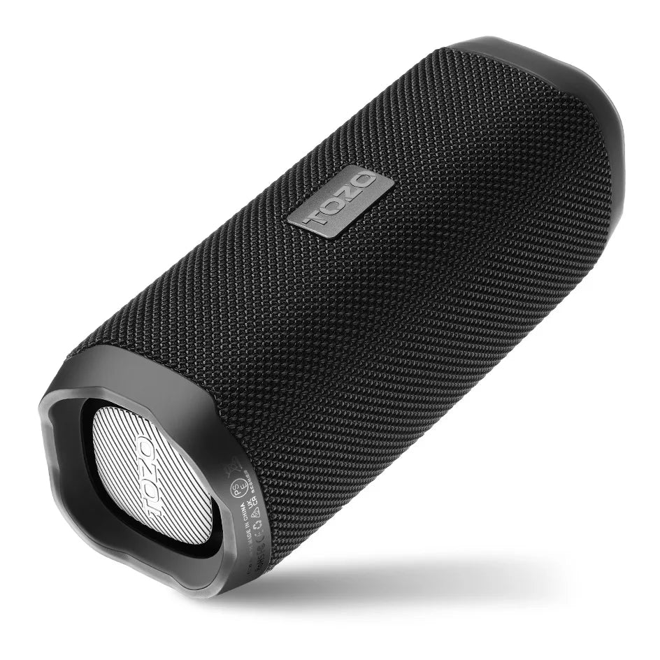 TOZO PA2 Portable Bluetooth Speaker – Deep Bass, 25H Playtime, Custom EQ App