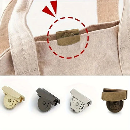 Magnetic Bag Snap Buttons | Hidden Metal Buckle Set 4 or 8 Pieces