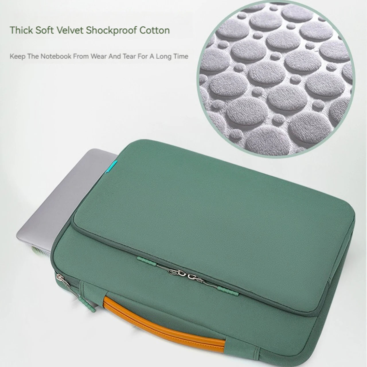 Waterproof Laptop Sleeve Bag 13.3"–15.6" — Portable Travel Carrying Case for MacBook Air/Pro