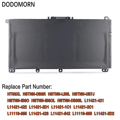 HP Laptop Battery HT03XL – 41.9Wh, 11.55V, 3-Cell, for Pavilion 14/15/17, X360, 15-DA/DB/DW/DY