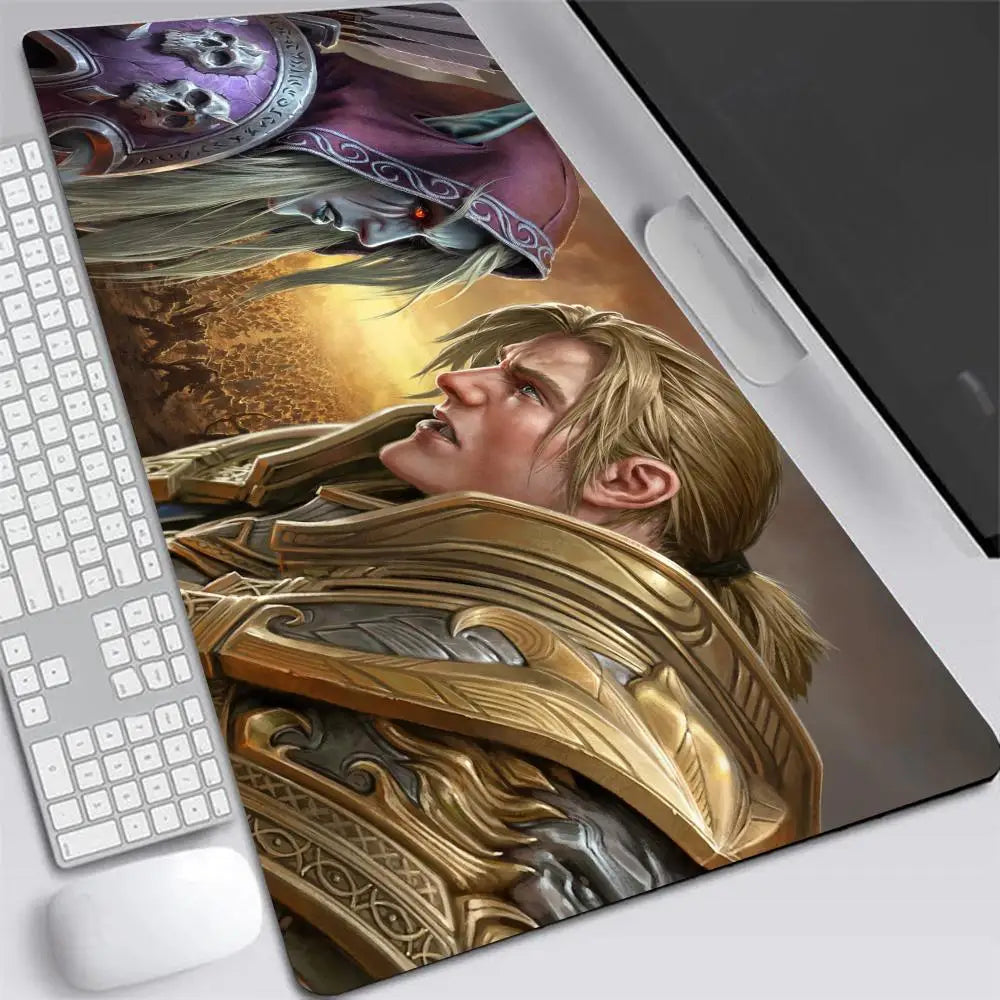 World of Warcraft Sylvanas XXL Gaming Mouse Pad – Large Desk Mat, Rubber Base, Multiple Sizes