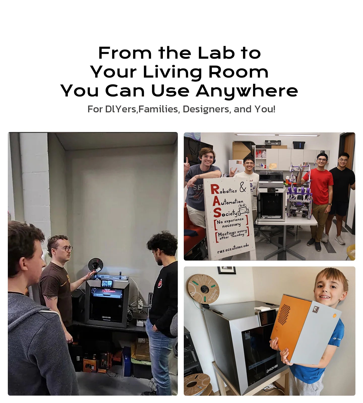 QIDI Q2 FDM 3D Printer – AI Camera, Enclosed, 65°C Heated Chamber, Air Filtration, 600mm/s