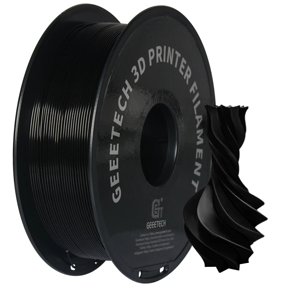 GEEETECH PETG 3D Printer Filament – 1.75mm, 1KG, Vacuum Packaging, Tangle-Free