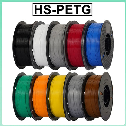 KINGROON PETG Filament 1.75mm – 5KG & 10KG Mixed Color Bundle