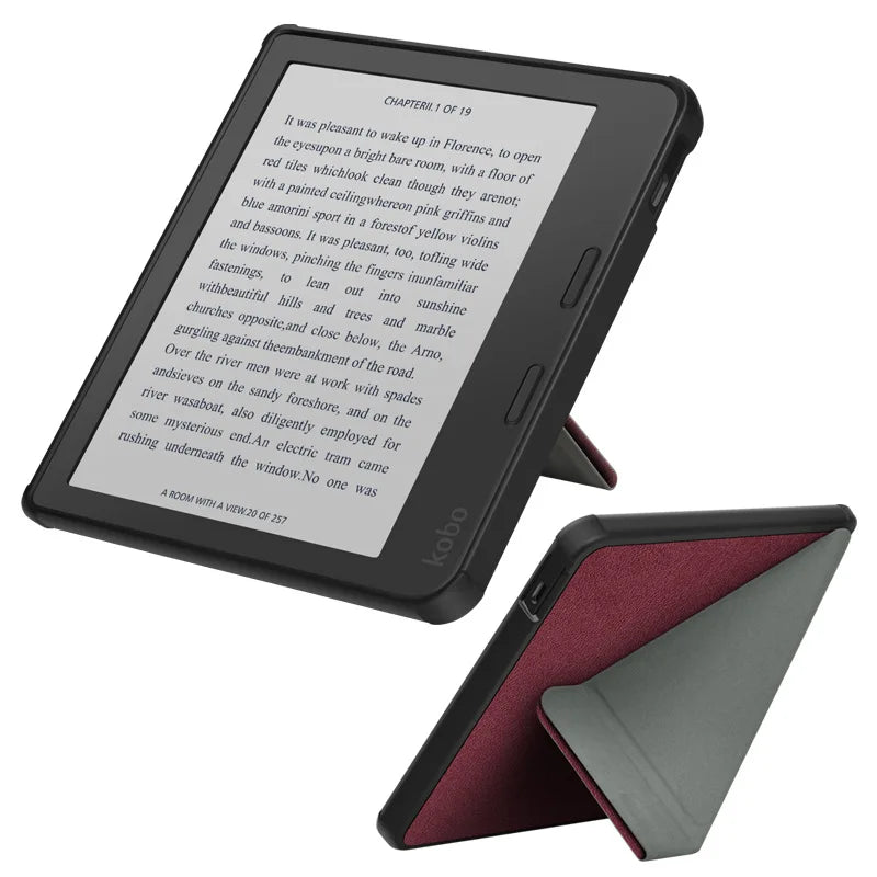 Multi-Folding Stand Smart Case for Kobo Libra Colour 2024 / Libra 2 2021 – 7" eReader