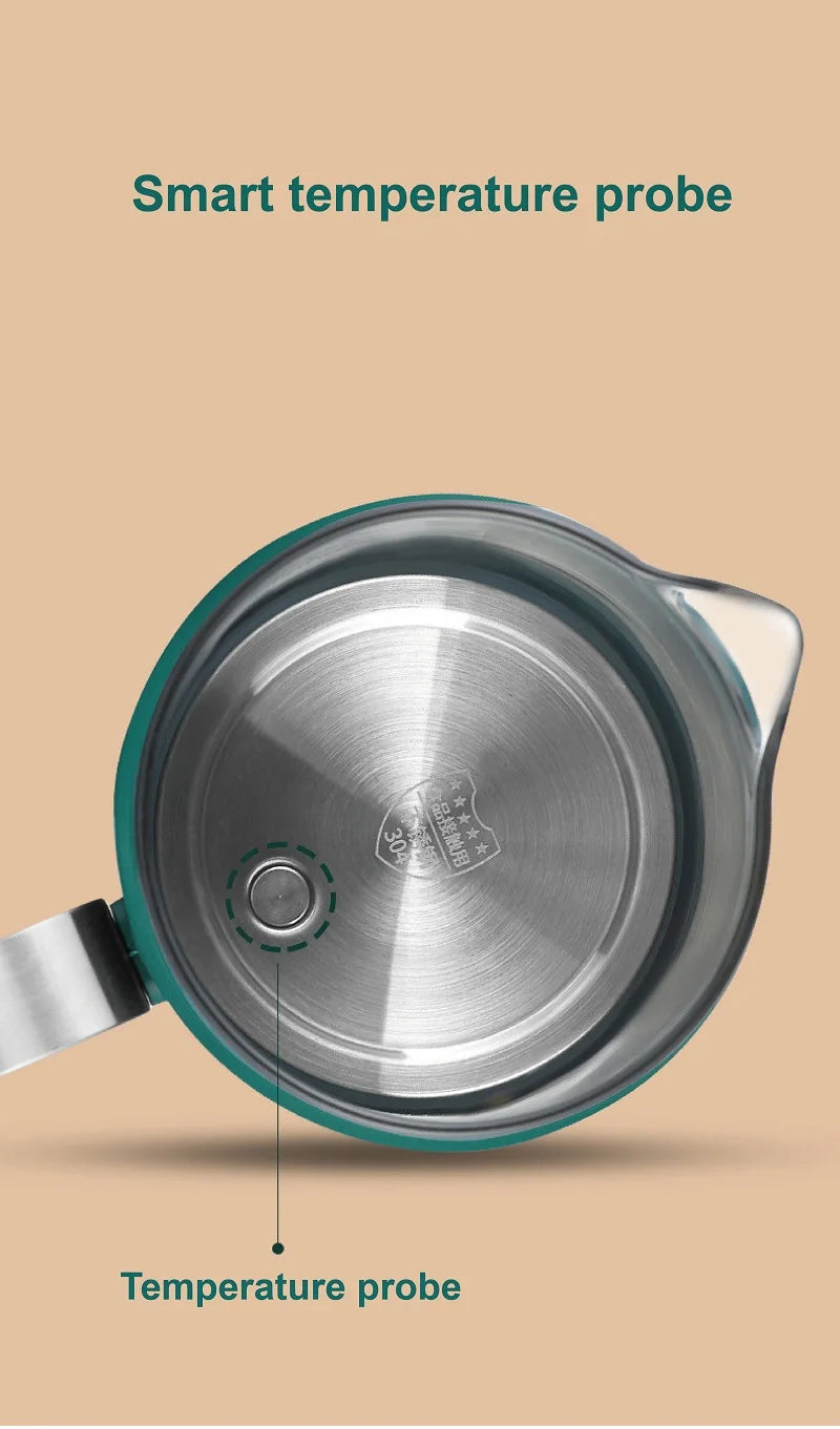 600ml Smart Tea Maker & Electric Kettle – Portable Mini Health Pot, Auto Keep Warm, Multi-Function | 220V Travel