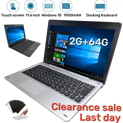 Nextbook G12 Tablet 11.6" – Windows 10, Intel Atom, 2GB+64GB, 9000mAh, WiFi, Touch
