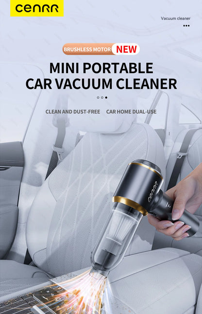 CENRR Mini Car Vacuum Cleaner – 998000Pa, Cordless, Handheld, Blower