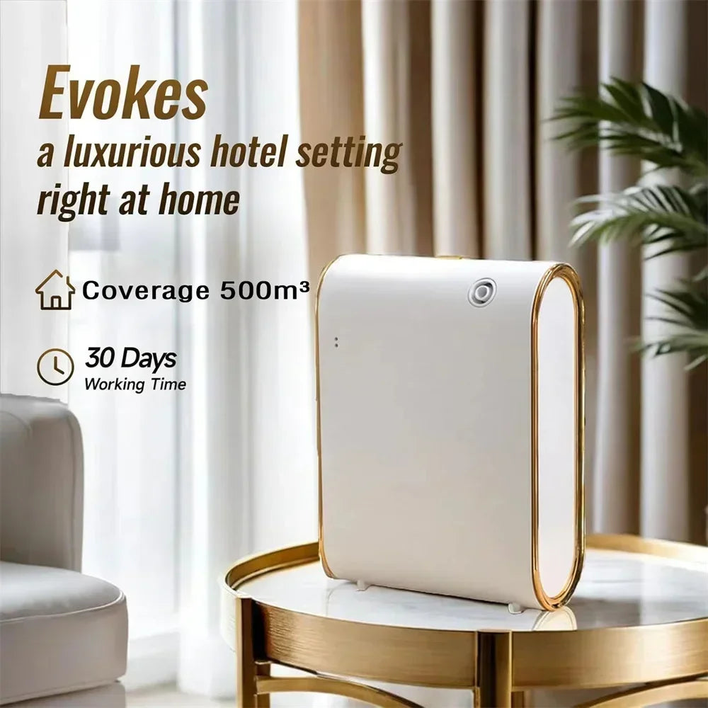 Smart Waterless Scent Diffuser – Air Freshener for Home & Hotel, Room Fragrance Machine