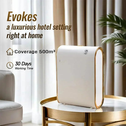 Smart Waterless Scent Diffuser – Air Freshener for Home & Hotel, Room Fragrance Machine