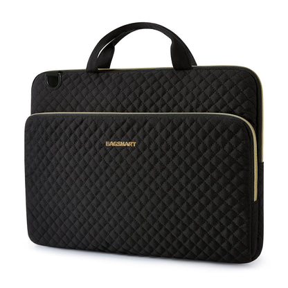 BAGSMART Laptop Handbag & Sleeve 13.3"–15.6" — Shoulder Briefcase for Women, MacBook Air/Pro
