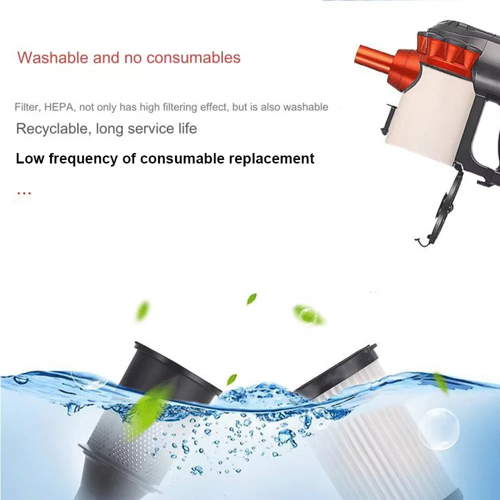 600W Wired Stick Vacuum Cleaner – 18kPa Suction, 5m Cable, 1.5L Dust Box | Multi-Surface | EU/US/UK/AU